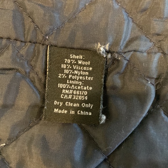 Dark grey Pea Coat - Picture 6 of 7